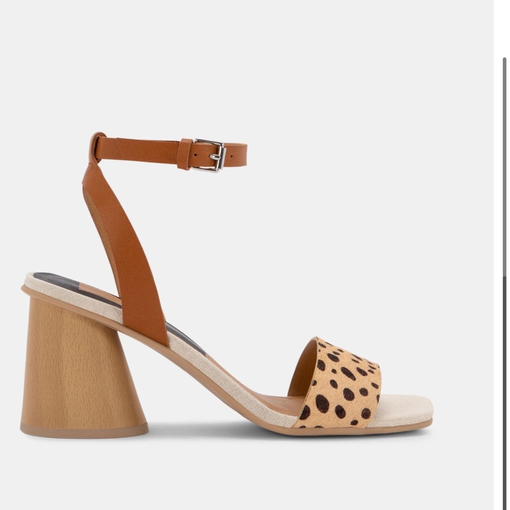 NWT Dolce Vita Hazel Leopard Sandal